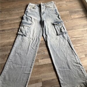 Juicy Couture Light Blue Flare Jeans